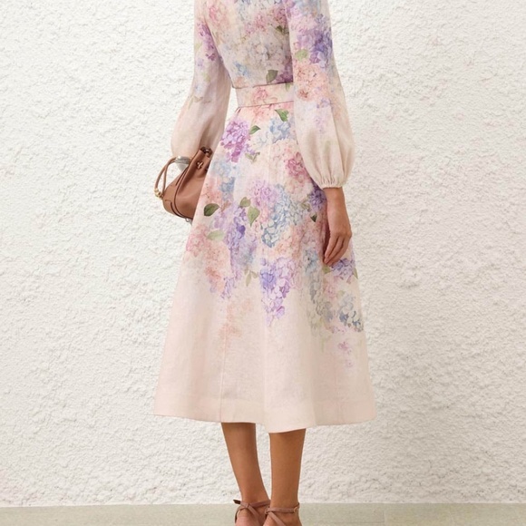 ZIMMERMAN LINEN DRESS - Picture 7 of 8